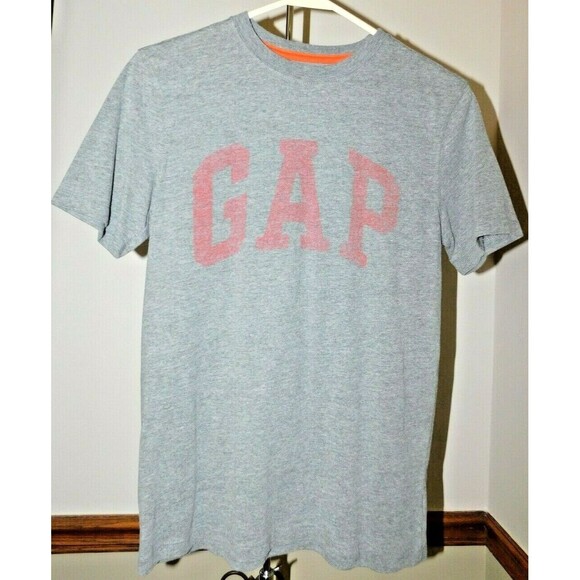Gap Shirt XXL Kids Boys Gray Logo T Shirt Top Size XXL - Picture 1 of 4